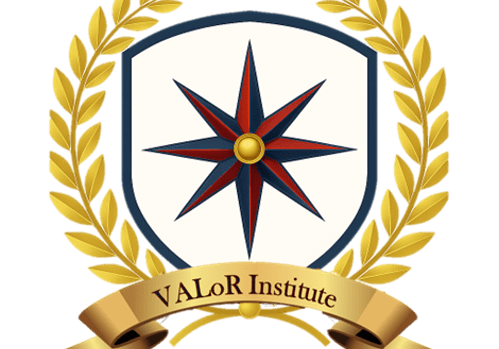 A gold colored background with a red and yellow star in the center.
